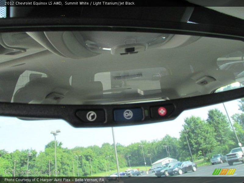 Summit White / Light Titanium/Jet Black 2012 Chevrolet Equinox LS AWD
