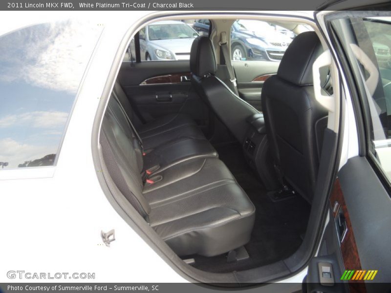 White Platinum Tri-Coat / Charcoal Black 2011 Lincoln MKX FWD
