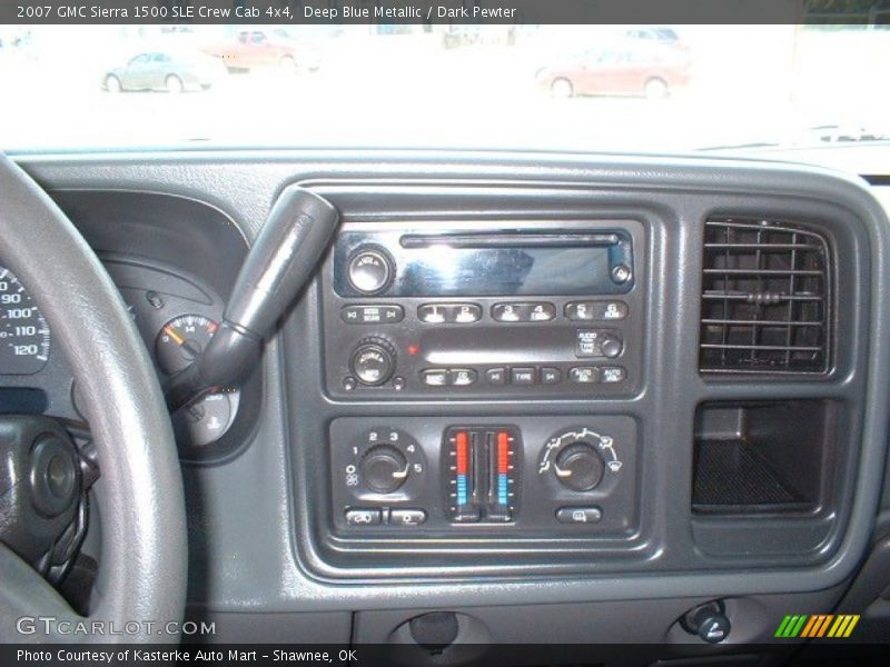 Deep Blue Metallic / Dark Pewter 2007 GMC Sierra 1500 SLE Crew Cab 4x4