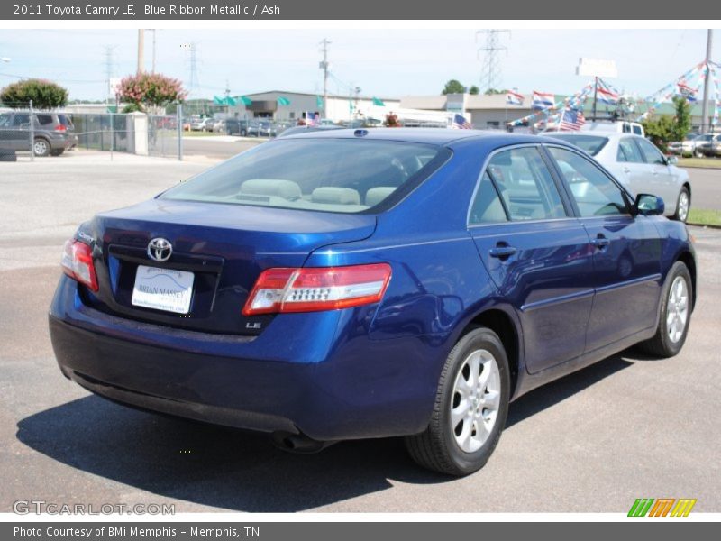 Blue Ribbon Metallic / Ash 2011 Toyota Camry LE
