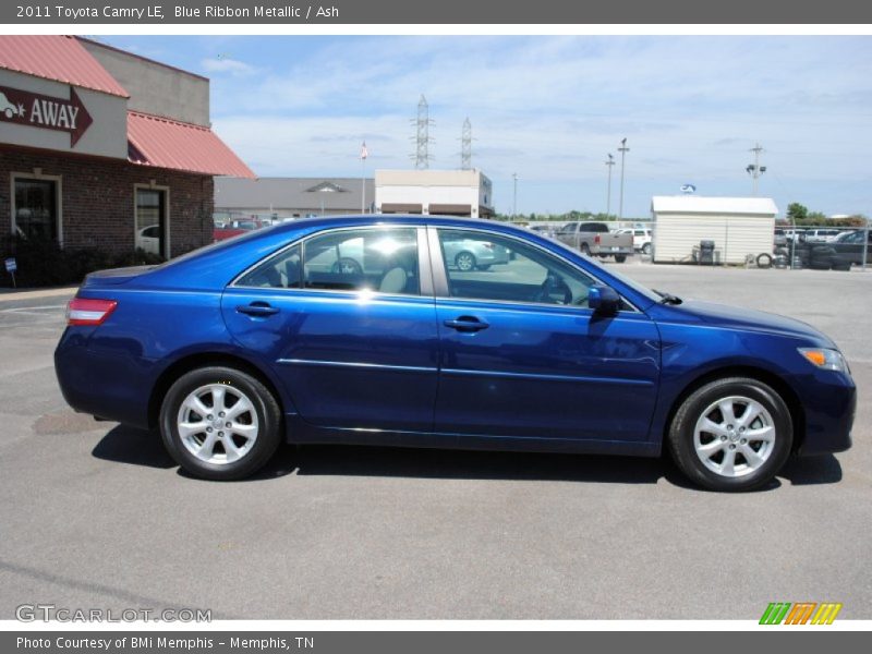 Blue Ribbon Metallic / Ash 2011 Toyota Camry LE