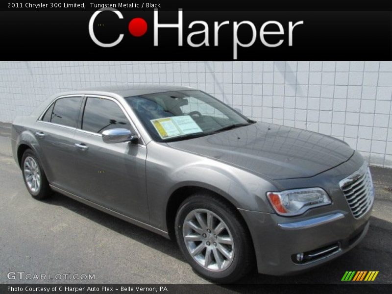 Tungsten Metallic / Black 2011 Chrysler 300 Limited