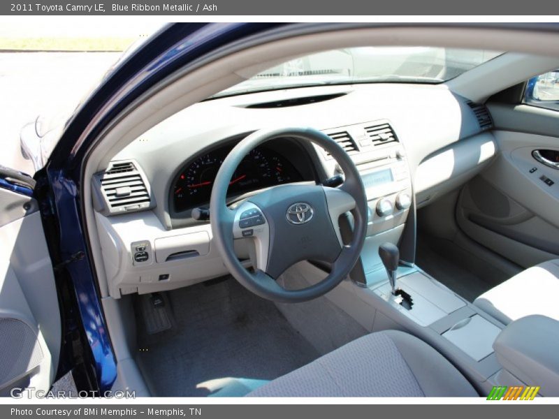 Blue Ribbon Metallic / Ash 2011 Toyota Camry LE