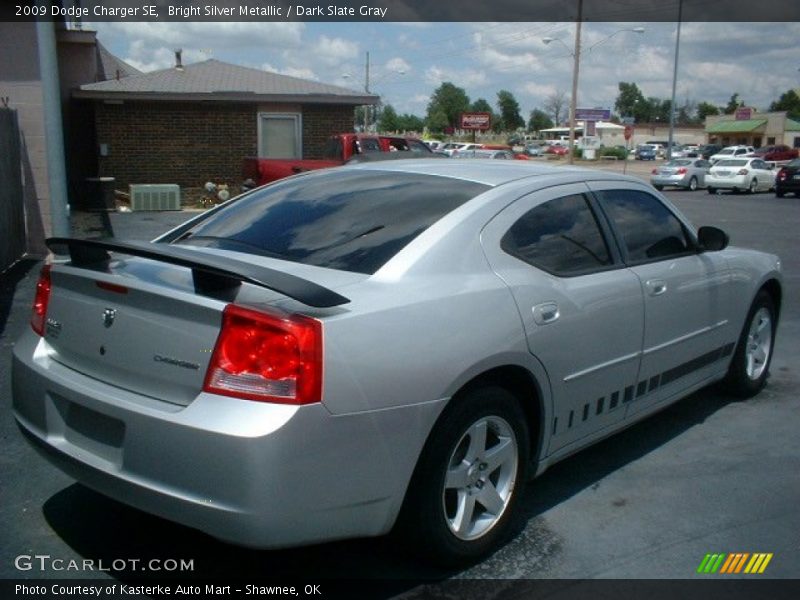 Bright Silver Metallic / Dark Slate Gray 2009 Dodge Charger SE