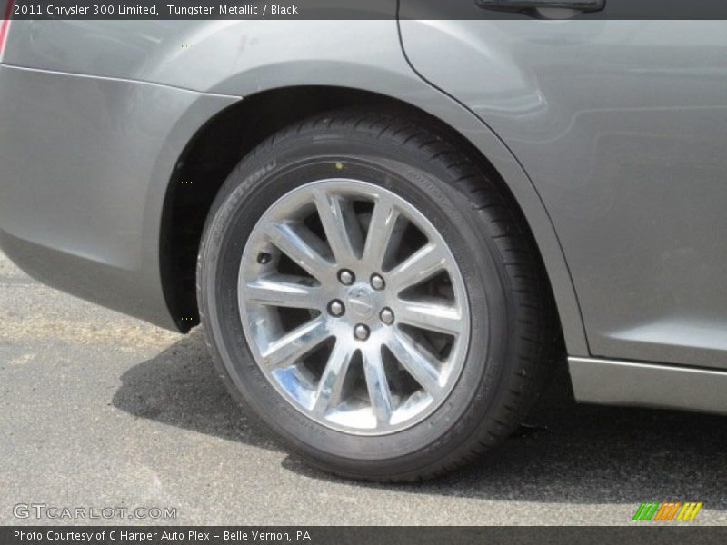 Tungsten Metallic / Black 2011 Chrysler 300 Limited
