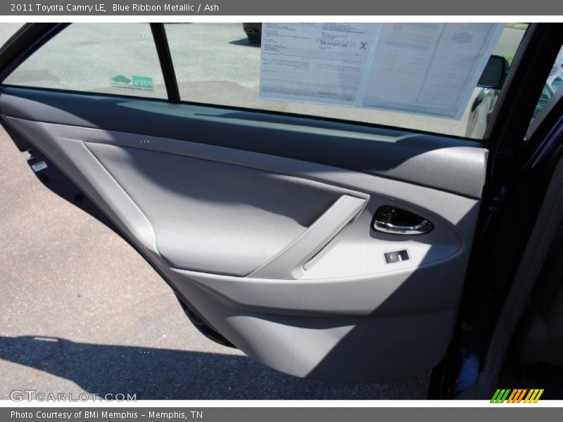 Blue Ribbon Metallic / Ash 2011 Toyota Camry LE