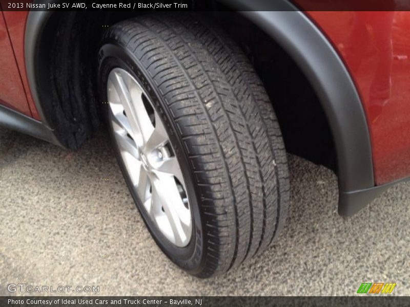 Cayenne Red / Black/Silver Trim 2013 Nissan Juke SV AWD