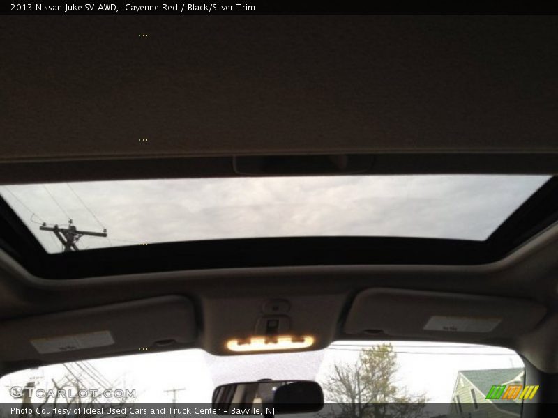 Cayenne Red / Black/Silver Trim 2013 Nissan Juke SV AWD