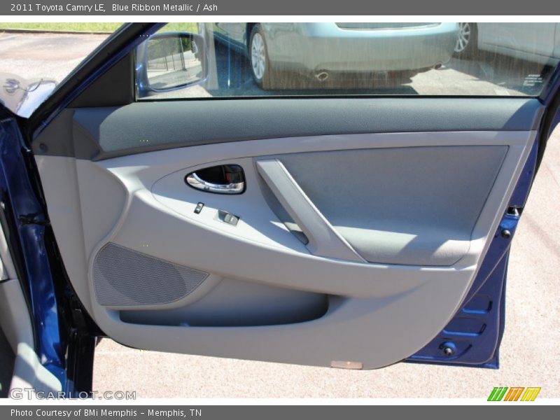 Blue Ribbon Metallic / Ash 2011 Toyota Camry LE