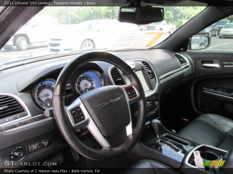 Tungsten Metallic / Black 2011 Chrysler 300 Limited