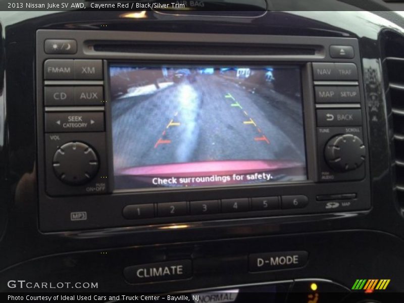 Cayenne Red / Black/Silver Trim 2013 Nissan Juke SV AWD