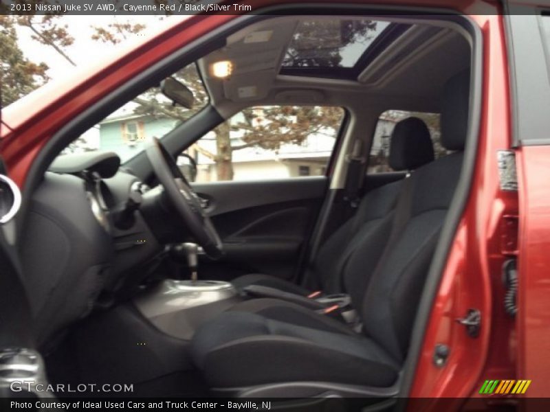 Cayenne Red / Black/Silver Trim 2013 Nissan Juke SV AWD
