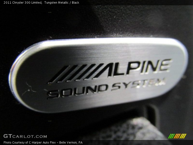 Tungsten Metallic / Black 2011 Chrysler 300 Limited