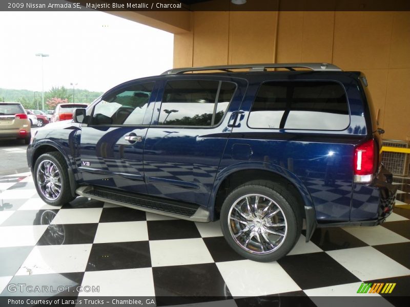 Majestic Blue Metallic / Charcoal 2009 Nissan Armada SE