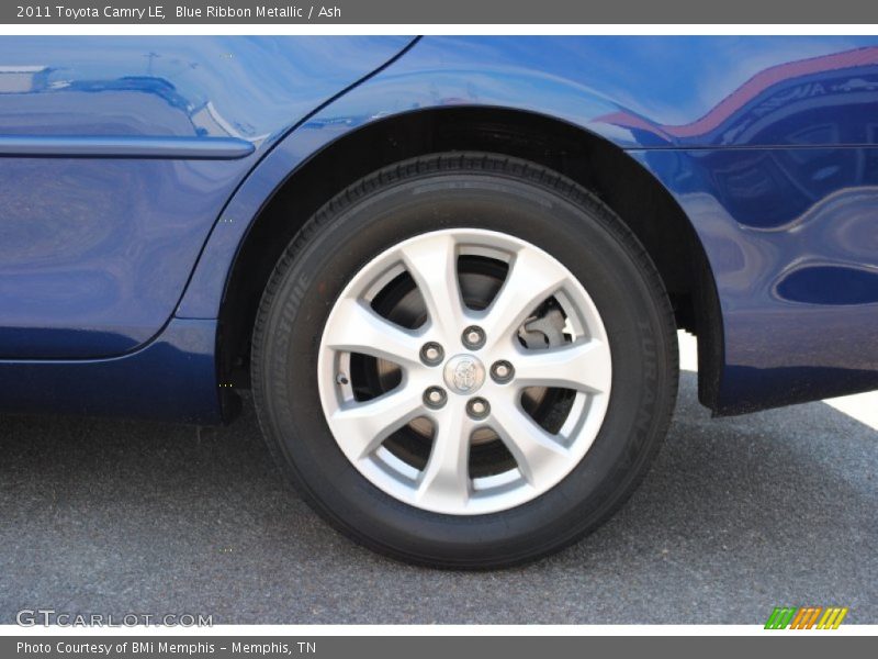 Blue Ribbon Metallic / Ash 2011 Toyota Camry LE