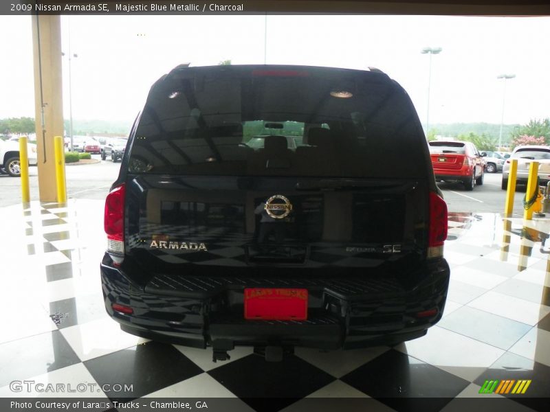 Majestic Blue Metallic / Charcoal 2009 Nissan Armada SE