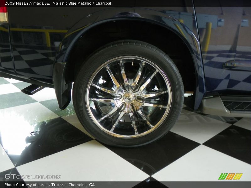 Majestic Blue Metallic / Charcoal 2009 Nissan Armada SE
