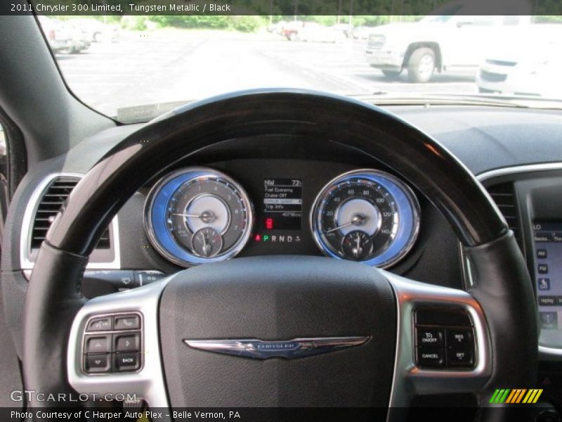 Tungsten Metallic / Black 2011 Chrysler 300 Limited