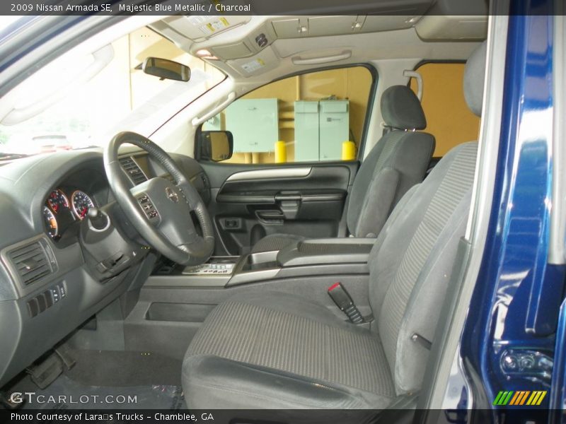 Majestic Blue Metallic / Charcoal 2009 Nissan Armada SE