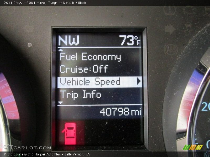 Tungsten Metallic / Black 2011 Chrysler 300 Limited