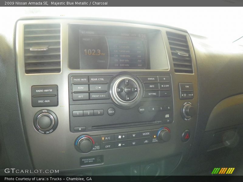 Majestic Blue Metallic / Charcoal 2009 Nissan Armada SE