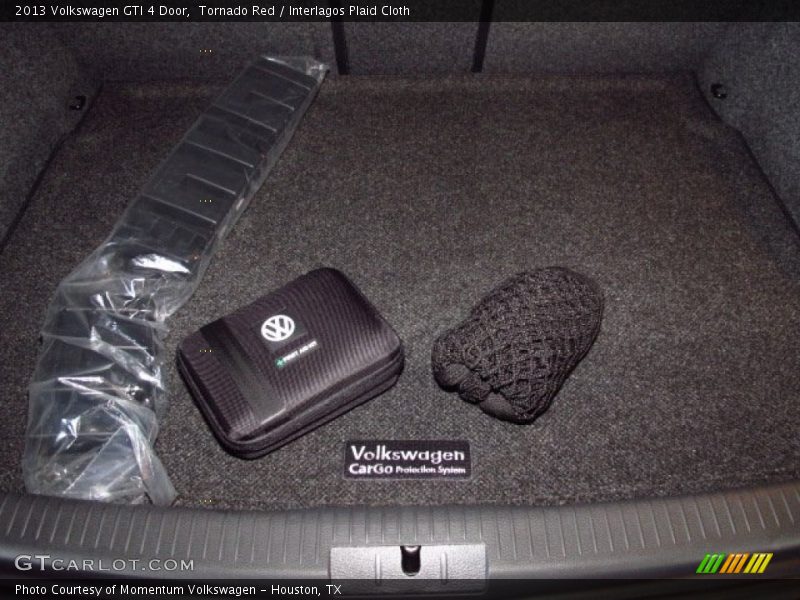 Tornado Red / Interlagos Plaid Cloth 2013 Volkswagen GTI 4 Door