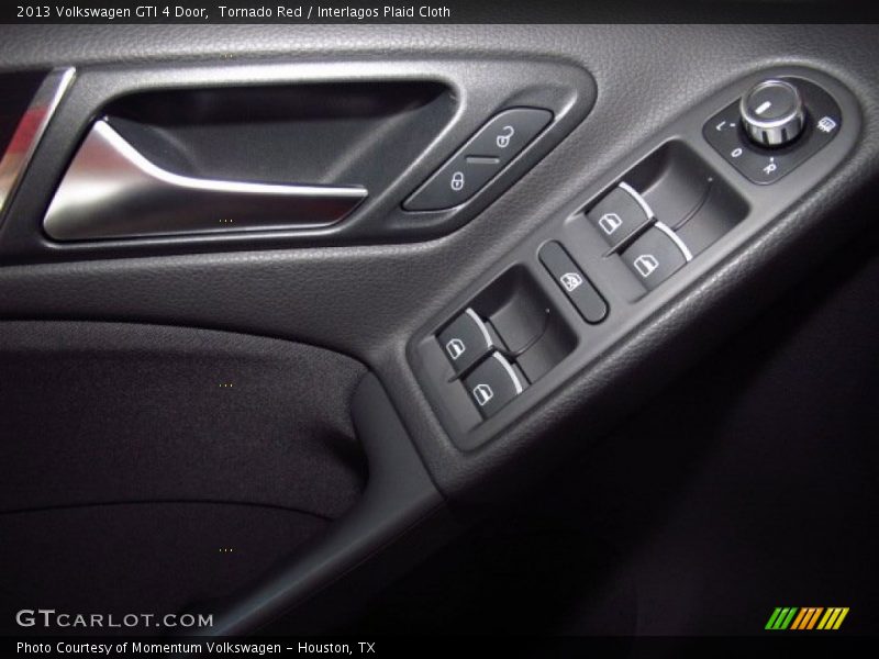 Tornado Red / Interlagos Plaid Cloth 2013 Volkswagen GTI 4 Door