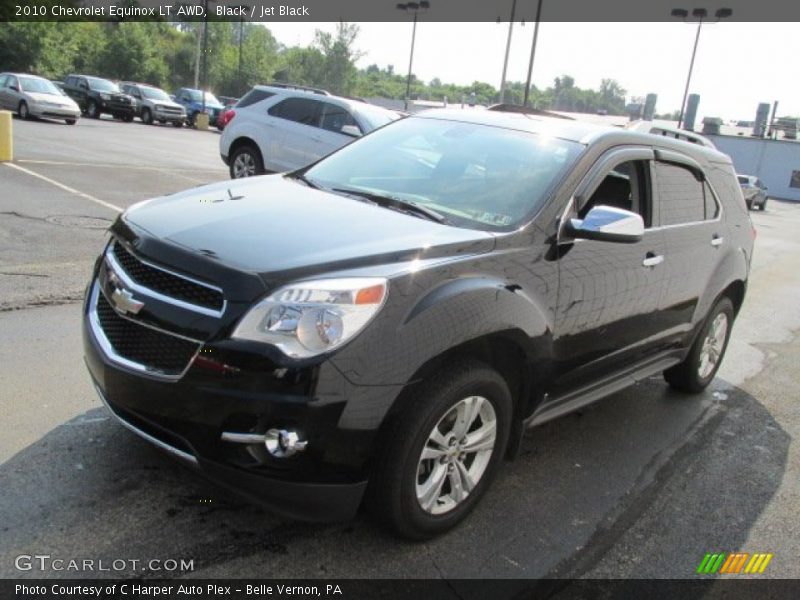 Black / Jet Black 2010 Chevrolet Equinox LT AWD