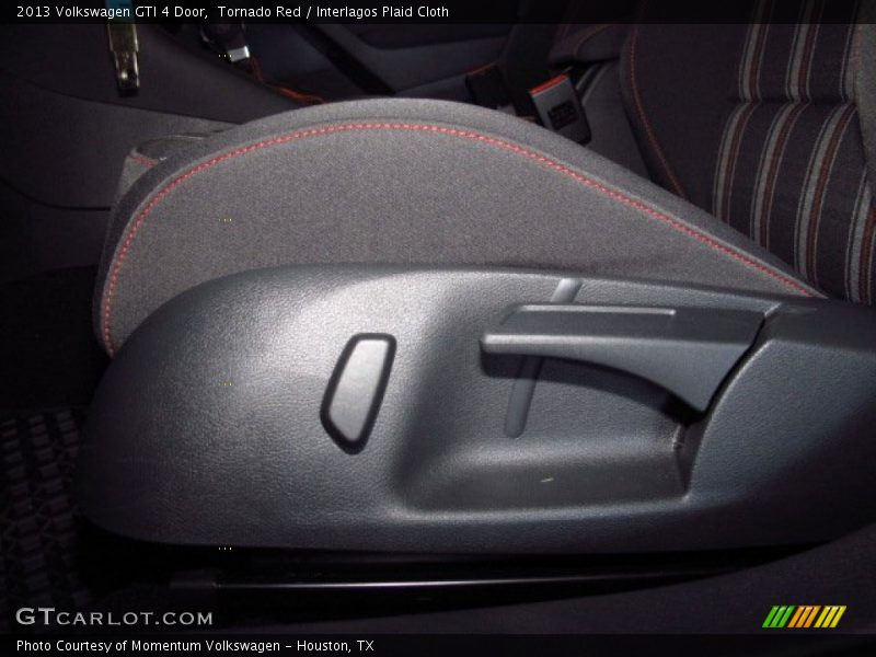 Tornado Red / Interlagos Plaid Cloth 2013 Volkswagen GTI 4 Door