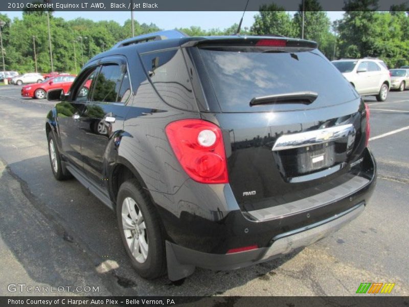 Black / Jet Black 2010 Chevrolet Equinox LT AWD