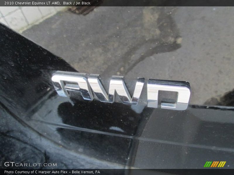Black / Jet Black 2010 Chevrolet Equinox LT AWD