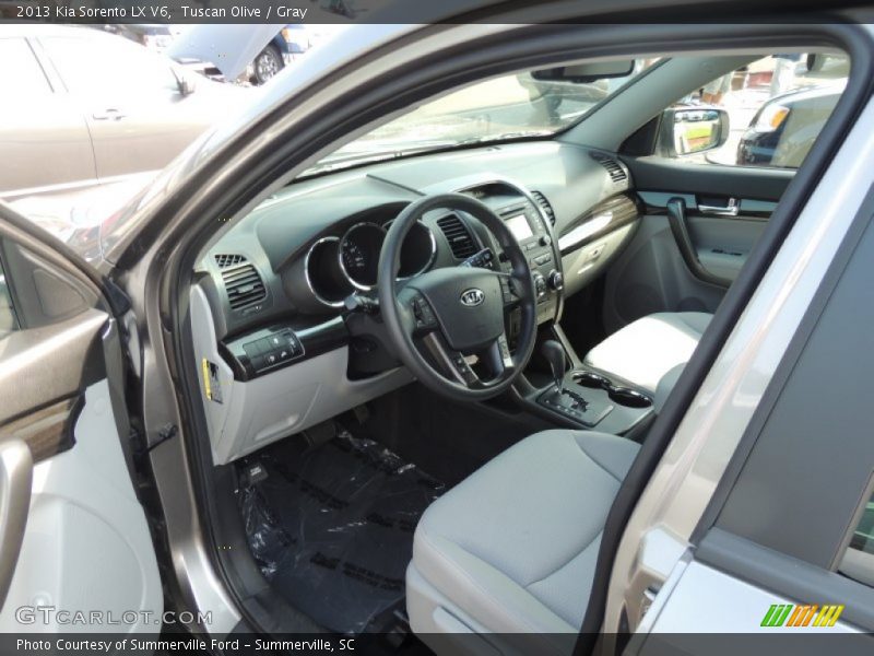 Tuscan Olive / Gray 2013 Kia Sorento LX V6