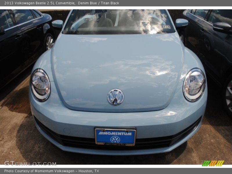 Denim Blue / Titan Black 2013 Volkswagen Beetle 2.5L Convertible