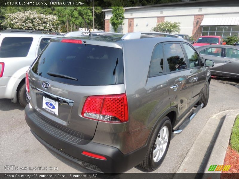 Tuscan Olive / Gray 2013 Kia Sorento LX V6