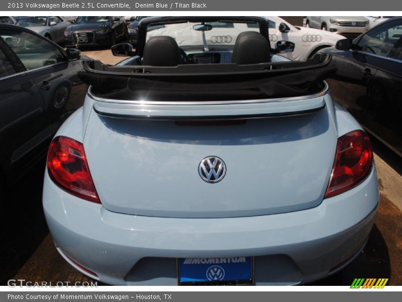 Denim Blue / Titan Black 2013 Volkswagen Beetle 2.5L Convertible