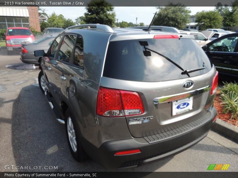 Tuscan Olive / Gray 2013 Kia Sorento LX V6