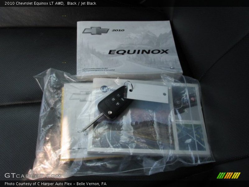 Black / Jet Black 2010 Chevrolet Equinox LT AWD