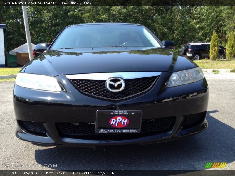 Onyx Black / Black 2004 Mazda MAZDA6 s Sedan