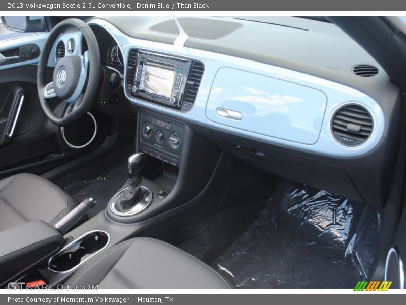Denim Blue / Titan Black 2013 Volkswagen Beetle 2.5L Convertible