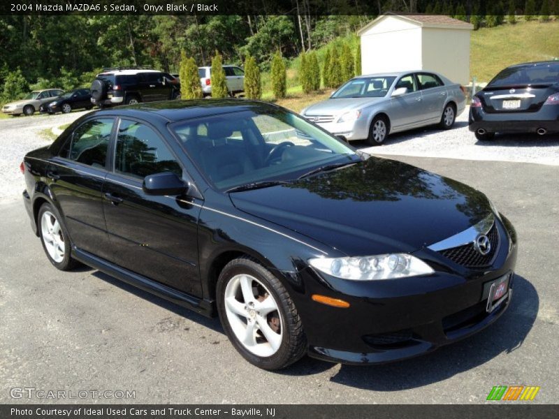 Onyx Black / Black 2004 Mazda MAZDA6 s Sedan