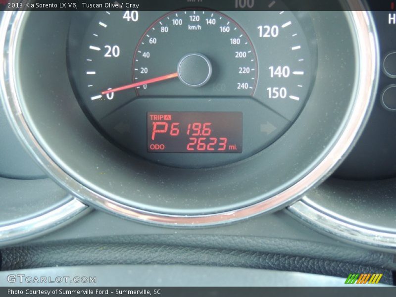 Tuscan Olive / Gray 2013 Kia Sorento LX V6