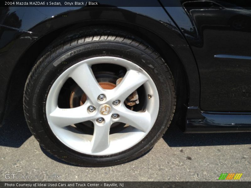 Onyx Black / Black 2004 Mazda MAZDA6 s Sedan