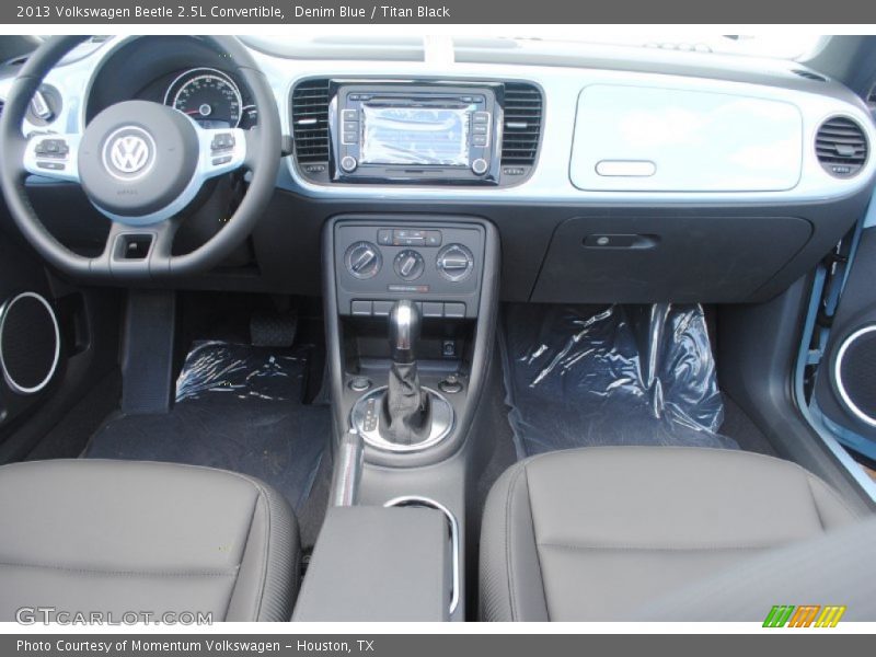 Denim Blue / Titan Black 2013 Volkswagen Beetle 2.5L Convertible