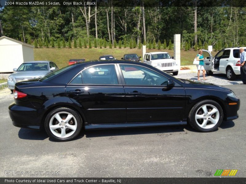 Onyx Black / Black 2004 Mazda MAZDA6 s Sedan