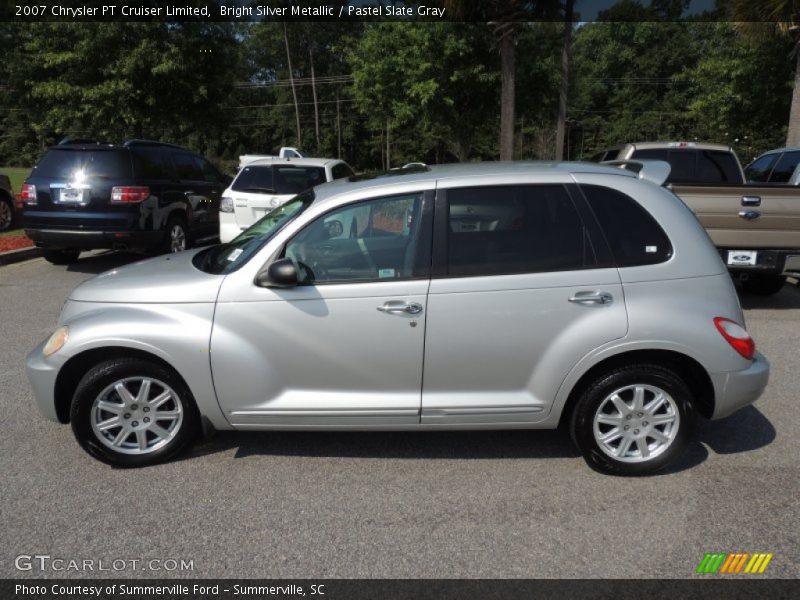 Bright Silver Metallic / Pastel Slate Gray 2007 Chrysler PT Cruiser Limited