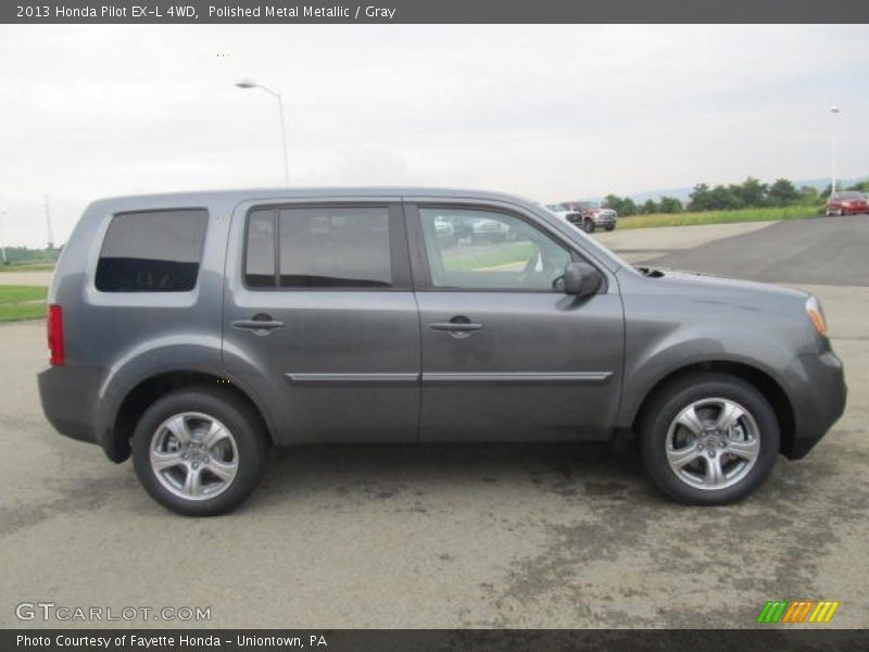 Polished Metal Metallic / Gray 2013 Honda Pilot EX-L 4WD