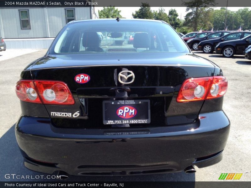 Onyx Black / Black 2004 Mazda MAZDA6 s Sedan