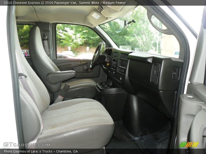 Front Seat of 2010 Express LS 3500 Passenger Van