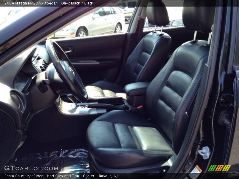 Onyx Black / Black 2004 Mazda MAZDA6 s Sedan
