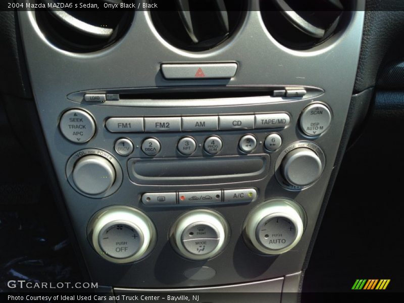 Onyx Black / Black 2004 Mazda MAZDA6 s Sedan